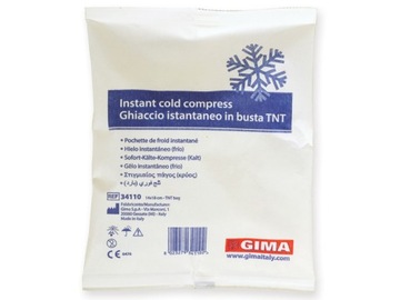 Lód błyskawiczny oklad Icy-pack TNT torebka z włókniny 34110 14 x 18 cm