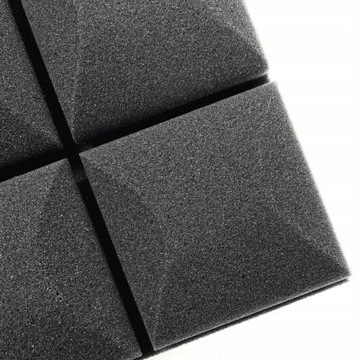 24x САМОКЛЕЯЩИЕСЯ КОВРИКИ ИЗ ПЕНЫ ДЛЯ ЗВУКА 2м2