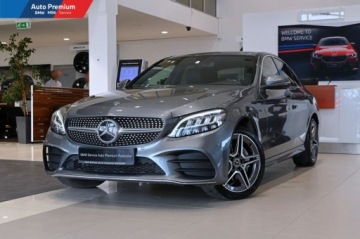 Mercedes Klasa C W205 Kabriolet Facelifting 1.5 200 184KM 2019 Mercedes-Benz Klasa C C200 4MaticFV23kamera cofania AMG line 1.5 184KM, zdjęcie 2