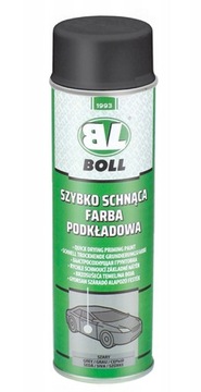 BOLL szybko schnąca farba podkładowa -spray czarna