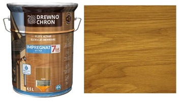 DREWNOCHRON IMPREGNAT EXTRA POWŁOKOTWÓRCZY 4,5L DĄB 7 LAT OCHRONY
