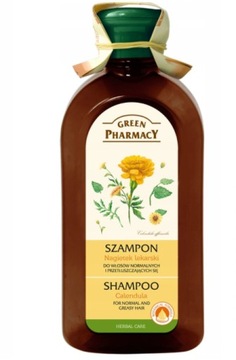 Szampon Green Pharmacy Nagietek wł.normal.i przetł