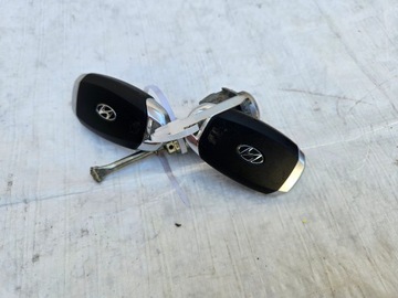 2X KLÍČEK + VLOŽKY HYUNDAI I30 III 17-23 KEYLESS