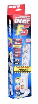 Сетевой фильтр Hsk Data Acar F5 3,0 м