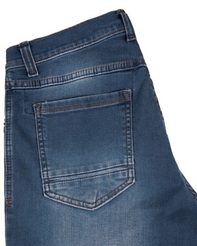 Jeans męskie spodnie lekko zwężane elastyczne PL - 108 cm L:30
