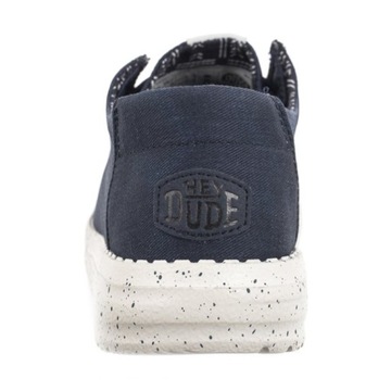 Buty Półbuty Damskie Hey Dude Wendy Canvas Navy 40902-410 Granatowe