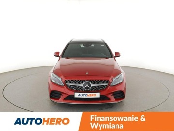 Mercedes Klasa C W205 Kombi Facelifting HYBRYDA 2.0 300 de 306KM 2020 Mercedes C 300 PHEV AMG Line multibeam LED, zdjęcie 10