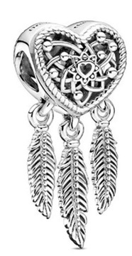 Charms Łapacz Snów Charmsy Sny Zawieszki do bransoletek Srebro s925 Koralik