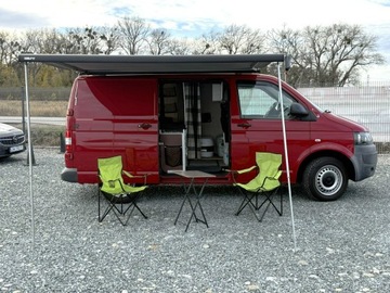 Volkswagen Caravelle T5 Caravelle Facelifting długi rozstaw osi 2.0 TDI 102KM 2010 Volkswagen Transporter VW T5 Kamper 2.0 TDI KLIMA, zdjęcie 11