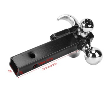 Шаровой держатель с тройным крючком 7/8 дюйма 3500 фунтов 2 дюйма 5000 фунтов 5/16 дюйма