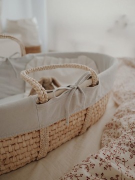 Серый вкладыш Ahojbaba Moose Basket