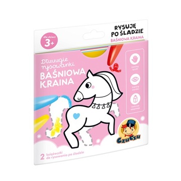 Długie rysowanki.Baśniowa kraina.Rysuję po śladzie