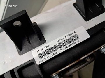 CITROEN C4 II B7 DS4 ULOŽENÍ AIRBAG SPOLUJEZDCE 9687158080