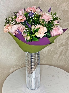 ЗЕРКАЛО ВАЗА ЦЕНА ЦВЕТОЧНЫЙ ВАЗ ЦВЕТОЧНЫЙ ГОРШОК высота 30 см