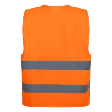 Светоотражающий оранжевый сигнальный жилет M