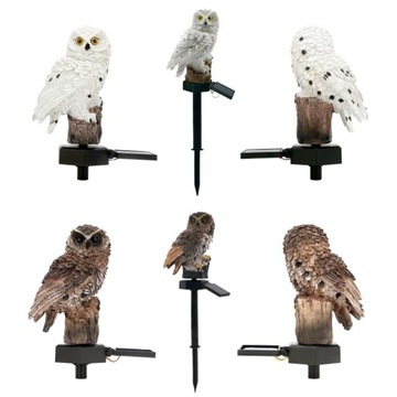 Подвесной светильник на солнечных батареях OWL SOLAR REPELLER белый 42,5 см 1 шт.