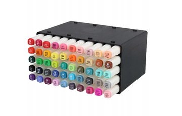 PODWÓJNE MINI MARKERY ALKO pisaki mazaki + PUDEŁKO