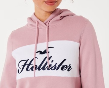 Hollister bluza damska różowa L