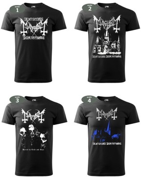 Koszulka t-shirt MAYHEM De Mysteriis Dom Sathanas