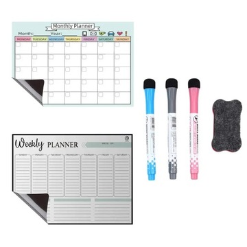 Magnetic Whiteboard Sheet For Kitchen Fridge Multipurpose Fridge Weekly