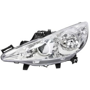 LEVÝ SVĚTLO SVĚTLOMET PŘEDNÍ PEUGEOT 207 06-13