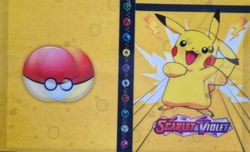 АЛЬБОМ КАРТОЧНЫЙ КЛАСС ПОКЕМОН НА 240 КАРТ + 30 КАРТ