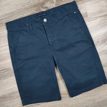 TOMMY HILFIGER Spodenki Chino Logowane r. S