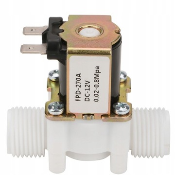 ELEKTROZAWÓR ZAWÓR WODY 12V G1/2 NC DN15