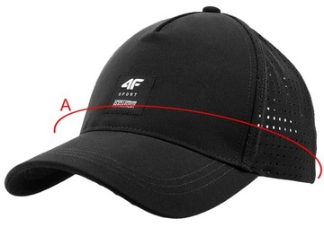 СПОРТИВНАЯ БЕЙСБОЛЬНАЯ КЕПА МУЖСКАЯ 4F С БЫСТРОСЫХАЮЩЕЙ РЕЗЬБОЙ