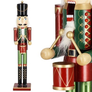 DZIADEK DO ORZECHÓW DREWNIANY FIGURKA PREZENT 90cm