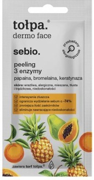 Tołpa dermo face sebio Peeling 3 enzymy 8 ml