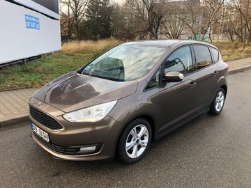 Ford C-MAX II Grand C-MAX Facelifting 1.0 EcoBoost 125KM 2016 FORD C-MAX BEZWYPADKOWY IDEALNY STAN JAK NOWY TYLKO 65 TYS KM Z NIEMIEC