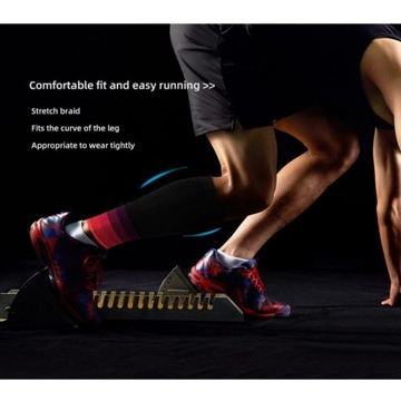 2 ШТ. ЭЛАСТИЧНЫЙ БЕГОВОЙ КОМПРЕССИОННЫЙ ЛЕНТ ДЛЯ ИКР.