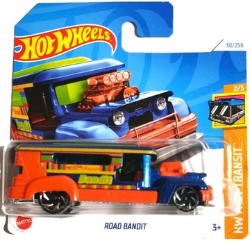 HOT WHEELS ROAD BANDIT HW FAST TRANSIT 2024