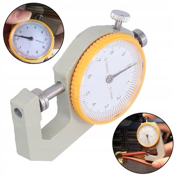 Кожаный циферблат с плоской головкой для толщиномера