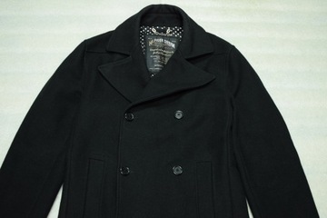 TOMMY HILFIGER WOOL PEACOAT Kurtka Marynarska SM 1