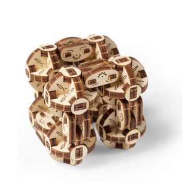 Ugears Sześcian Sferyczny Flexi-Cubus Puzzle 3D
