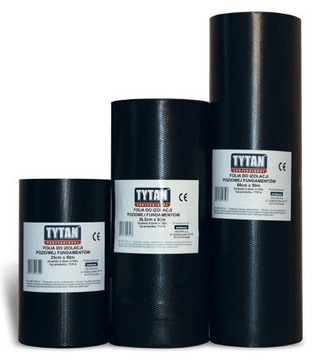 FOLIA DO IZOLACJI POZIOMEJ FUNDAMENTÓW 30CM*50M