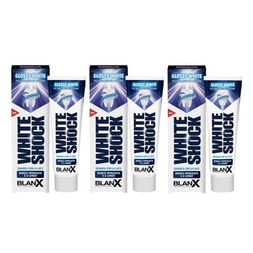 Zestaw Blanx White Shock pasta do zębów 3 szt
