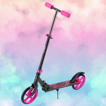 ДВУХКОЛЕСНЫЙ ГОРОДСКОЙ СКУТЕР, СКЛАДНОЙ, С ТОРМОЗОМ, РЕГУЛИРУЕМАЯ ВЫСОТА, NILS EX