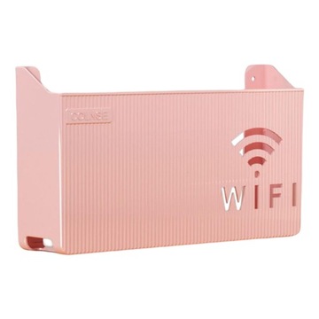 Półka na router wisząca na ścianie Plastik ABS Wielofunkcyjna, łatwa do