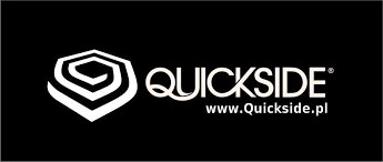 Мужская рубашка Quickside синяя на пуговицах, размер XL