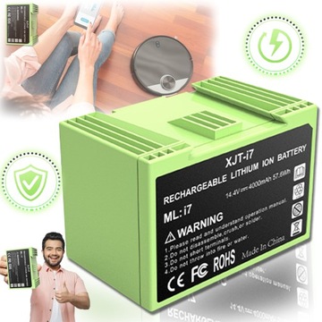 BATERIE do iRobot Roomba i7 i7+ i3 i3+ i4 i4+ 4624864 ABL-D1 14,4V