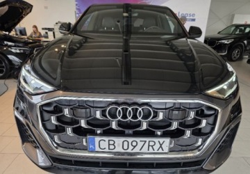 Audi Q8 SUV 3.0 45 TDI 231KM 2024 Audi Q8 Salon Polska Sline zawieszenie pneumatyczne , radary,marix 3.0, zdjęcie 17