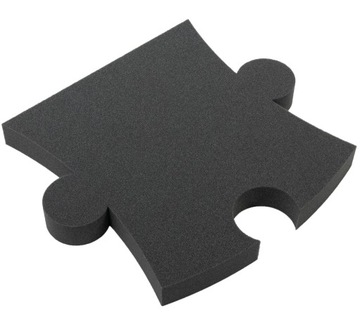 Puzzle 43,4x50/5cm akustyczne panele dekoracyjne POKÓJ DZIECIĘCY grafitowy