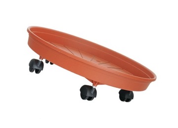 PODSTAWKA NA KÓŁKACH POD DONICZKĘ 25cm