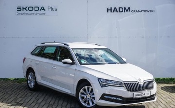 Skoda Superb III Kombi Facelifting 1.5 TSI 150KM 2019 Skoda Superb 1.5TSI 150KM Ambition Kombi Lift El. klapa Serwis ASO GWARANC