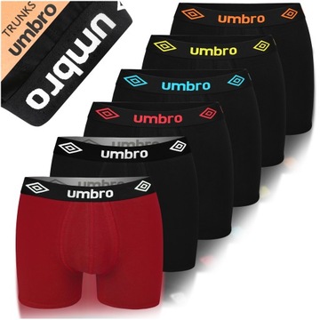 UMBRO Bokserki Męskie 6 sztuk BM570 Rozmiar XL