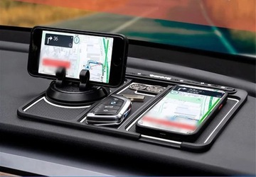 ПРОТИВОСКОЛЬЗЯЩИЙ КОВрик ДЛЯ ТЕЛЕФОНА ДЛЯ АВТОМОБИЛЯ 4в1