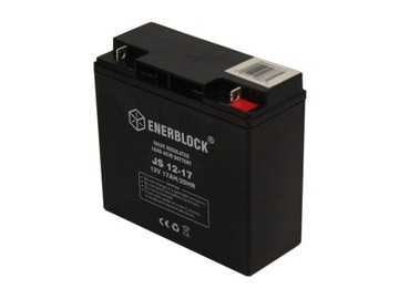 AKUMULATOR AGM ENERBLOCK JS12-17 12V 17Ah